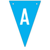 Blauer Drache Birthday Jagd Fahne Wimpelkette (Dritte Fahne)