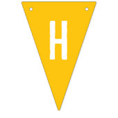 Blauer Drache Birthday Jagd Fahne Wimpelkette (Zweite Fahne)