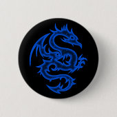 BLAUER DRACHE BUTTON (Vorderseite)