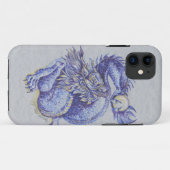 Blauer Drache Case-Mate iPhone Hülle (Rückseite (Horizontal))