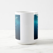 Blauer Drache des Meeres Kaffeetasse (Mittel)