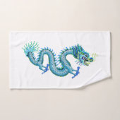 Blauer Drache für Drache Bootfahrt-Tuch Handtuch (Handtuch)