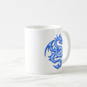 BLAUER DRACHE KAFFEETASSE (VorderseiteRechts)