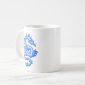 BLAUER DRACHE KAFFEETASSE (Vorderseite Links)
