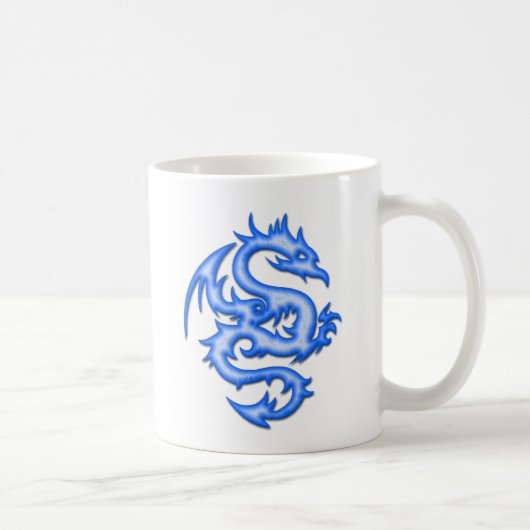 BLAUER DRACHE KAFFEETASSE (Rechts)