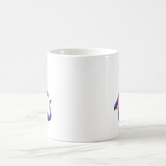 Blauer Drache Kaffeetasse (Mittel)