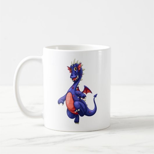 Blauer Drache Kaffeetasse (Links)