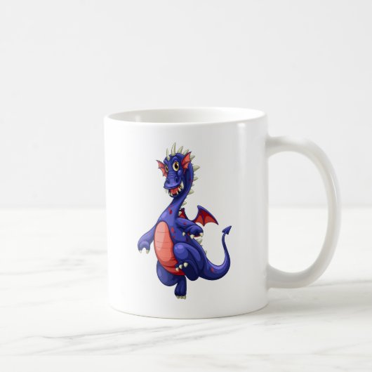 Blauer Drache Kaffeetasse (Rechts)