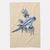 Blauer Drache Nudibranch Küchentuch (Vertikal)