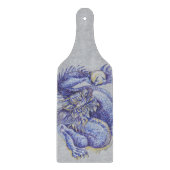 Blauer Drache Schneidebrett (Vorderseite)