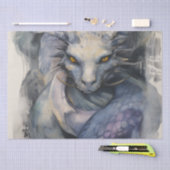 Blauer Drache Seidenpapier (Handwerk)