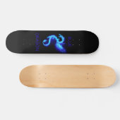 Blauer Drache Skateboard (Horizontal)