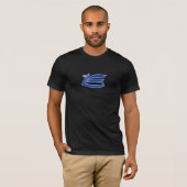 Blauer Drache T-Shirt (Vorne ganz)