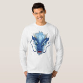 Blauer Drache T-Shirt (Vorne ganz)