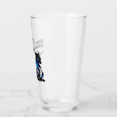 Blauer Drache Trinkwaren Glas (Links)