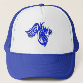 blauer Drache Truckerkappe (Vorderseite)