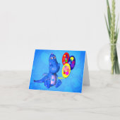 Blauer Drache und Blankenausschlag Karte (Vorderseite)