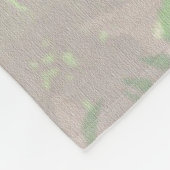 Blauer Drachenschwarm Fleecedecke (Ecke)