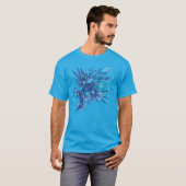 Blauer Drachenseeschwalbe T-Shirt (Vorne ganz)