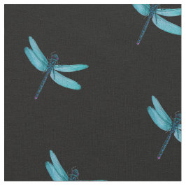 Blauer Dragonfly Fabric Stoff