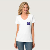 Blauer Dunst T-Shirt (Vorderseite Vollansicht)