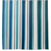 Blauer Duschvorhang (Vorderseite)