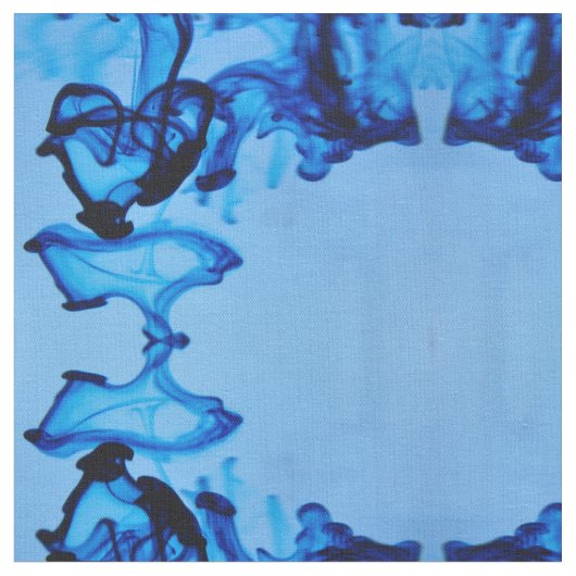 Blauer Dye Herz Stoff (Nahaufnahme)