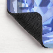 Blauer Edelstein Mousepad (Ecke)