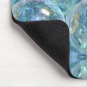 Blauer Edelstein Mousepad (Ecke)