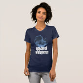 Blauer Eichhörnchenwhisperer-T - Shirt (Vorne ganz)