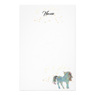 Blaues Papier Mit Sternen Geschenke Zazzle De