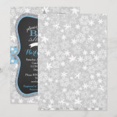 Blauer Einladung (Vorne/Hinten)