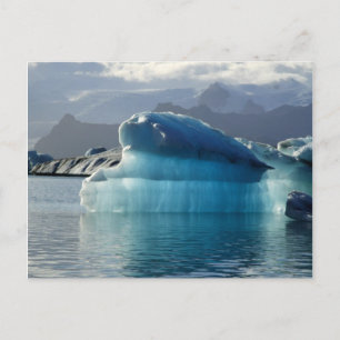 Blauer Eisberg Postkarte