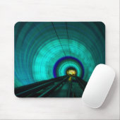 Blauer Eisenbahntunnel, Singapur Mousepad (Mit Mouse)