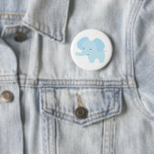 Blauer Elefant Button (Beispiel)