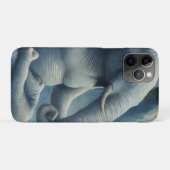 Blauer Elefant Case-Mate iPhone Hülle (Rückseite (Horizontal))
