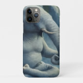 Blauer Elefant Case-Mate iPhone Hülle (Rückseite)