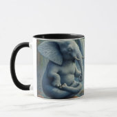 Blauer Elefant Tasse (Links)