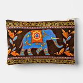 Blauer Elefant Zubehörtasche (Rückseite)