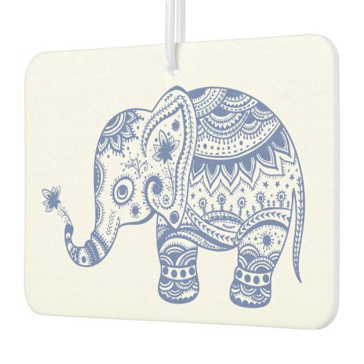 Blauer Elefantendiagramm Autolufterfrischer (Links)