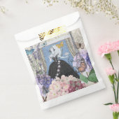 Blauer Eleganter Extravaganter Blumenstrauß Geschenktütchen (Versiegelt)