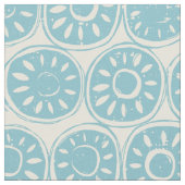 Blauer Elfenbein Stoff (Nahaufnahme)