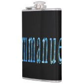 Blauer Emmanuel-Name, Flachmann (Links)