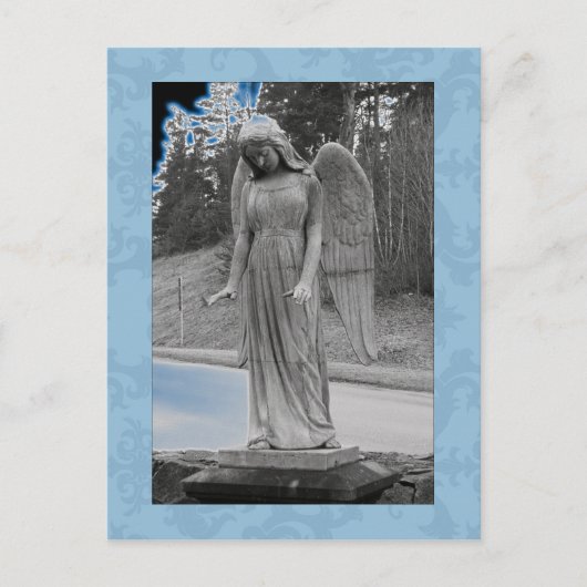 Blauer Engel 17 Postkarte (Vorderseite)