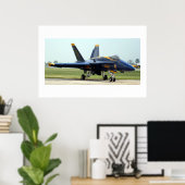 Blauer Engel #1 Poster (Heimbüro)