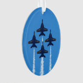Blauer Engel Akrylic Ornament (Vorderseite)
