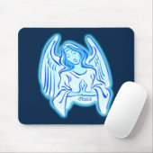 Blauer Engel der Friedensmaus Pad Mousepad (Mit Mouse)