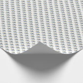 Blauer Engel/Fairy Geschenkpapier (Ecke)