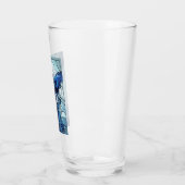 Blauer Engel Glaskelch Glas (Links)