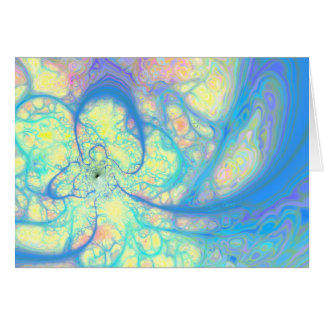 Blauer Engel - kosmisches Azurblau u. Zitrone